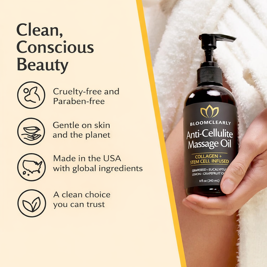BloomClearly™ Massage Oil